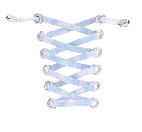Elastic laces - Speed laces - No tie laces - Running laces - Elastic shoelaces - Lazy laces - Sports laces - Sneakers laces - No tying - Stretchy laces - No tying required - Blue Purple - 2 Pairs