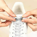 Elastic laces - Speed laces - No tie laces - Running laces - Elastic shoelaces - Lazy laces - Sports laces - Sneakers laces - No tying - Stretchable laces - Universal laces - White Black Gray - 3 Pairs