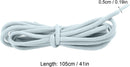 Elastic laces - Speed laces - No tie laces - Running laces - Elastic shoelaces - Lazy laces - Sports laces - Sneakers laces - Metal closure - No tying - Neon laces - White Black Neon - 3 Pairs