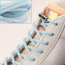 Elastic laces - Speed laces - No tie laces - Running laces - Elastic shoelaces - Lazy laces - Sports laces - Sneakers laces - Metal closure - No tying - Neon laces - White Black Neon - 3 Pairs