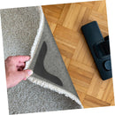 Carpet stoppers - Anti-slip mat - Rug grippers - Rug stopper - Anti-slip stickers - Rug fixer - Carpet undermat - Sofa cover stopper - Stair mat stopper - Corner grippers - Reusable - Black - 8 Pieces
