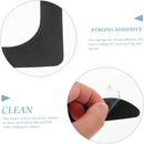 Carpet stoppers - Anti-slip mat - Rug grippers - Rug stopper - Anti-slip stickers - Rug fixer - Carpet undermat - Sofa cover stopper - Stair mat stopper - Corner grippers - Reusable - Black - 8 Pieces