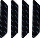 Carpet stoppers - Anti-slip mat - Rug grippers - Rug stopper - Anti-slip stickers - Rug fixer - Sofa cover stopper - Ultra-thin stopper - Carpet undermat - Discreet - Sofa stopper - Black - 4 Pieces