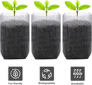 Grow Bags - Gardening - Grow Pots - Vegetable Garden - Seedlings - Plant Bags - Non-woven Grow Bags - Growing Set - Breathable Fleece - Plant Pots - Garden - Sowing - Cuttings - Vegetables - Fruit - Plant Bag - Vegetable Gardening - Sustainable - White -