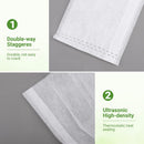 Grow Bags - Gardening - Grow Pots - Vegetable Garden - Seedlings - Plant Bags - Non-woven Grow Bags - Growing Set - Breathable Fleece - Plant Pots - Garden - Sowing - Cuttings - Vegetables - Fruit - Plant Bag - Vegetable Gardening - Sustainable - White -