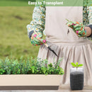 Grow Bags - Gardening - Grow Pots - Vegetable Garden - Seedlings - Plant Bags - Non-woven Grow Bags - Growing Set - Breathable Fleece - Plant Pots - Garden - Sowing - Cuttings - Vegetables - Fruit - Plant Bag - Vegetable Gardening - Sustainable - White -