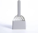 Cat Litter Scoop - Cat Litter Scoop - Cat Litter Scoop - Cat Litter Scoop - Cat Litter Accessories - Cat Litter Scoop with Holder - Cat Toilet Cleaning - Cat Litter Sieve - Cat Litter Scoop - Pet Supplies Cats - Sturdy Plastic Scoop - Gray - 1 Piece