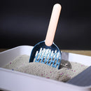 Cat Litter Scoop with Holder - Cat Litter Scoop - Cat Litter Sieve - Cat Litter Accessories - Cat Toilet Scoop - Feces Scoop - Pet Supplies - Cat Litter Care - Cat Litter Sieve Scoop - Dark Blue - 1 Piece
