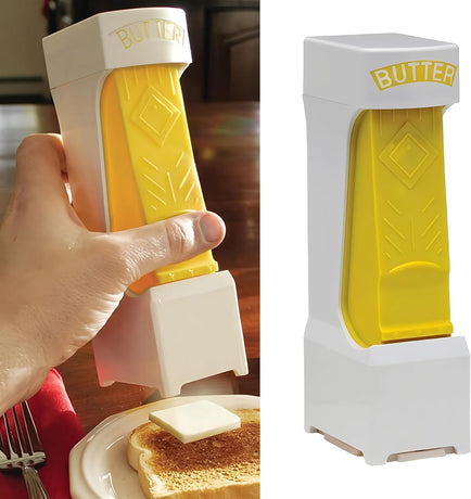 Butter Cutter - Butter Dish - Butter Dispenser - Butter Storage Box - Butter Box - Kitchen Utensils - Butter Cutting - Butter Storage Container - Food Storage Container - Butter Slicer - Butter Mill - Kitchen Accessories - Butter Holder - White and Yellow