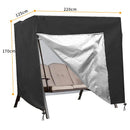 Garden Swing Cover Waterproof UV Resistant Oxford Fabric, 220 x 125 x 170 cm