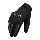 Motorcycle Gloves Breathable Full Finger Touch Screen Anti Slip Racing Gloves, Palm Width 8.5-9.0 cm