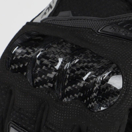 Motorcycle Gloves Breathable Full Finger Touch Screen Anti Slip Racing Gloves, Palm Width 8.5-9.0 cm