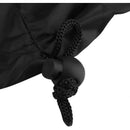 Sun Lounger Cover Waterproof Windproof 210D Oxford Fabric Black, 208 x 76 x 41 cm