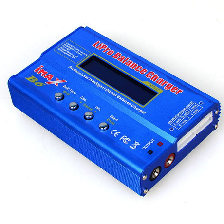 Lipo Charger 80W 6A Balance Charger for LiPo Li Ion LiFe 1-6S and NiMH NiCd 1-15S