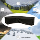 Garden Corner Sofa Cover Waterproof 210D Oxford L Shape Furniture Cover, 300 x 300 x 98 cm