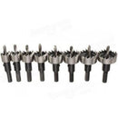 13 Pcs Metal Hole Saw Set Tungsten Steel Cutting Tool Kit, 16-53 mm