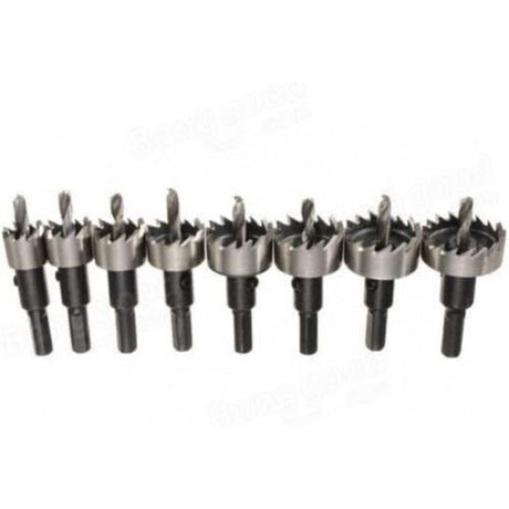 13 Pcs Metal Hole Saw Set Tungsten Steel Cutting Tool Kit, 16-53 mm