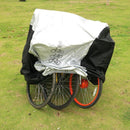 Bike Cover Waterproof 210T Nylon for 2 to 3 Bikes UV Resistant