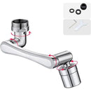 Faucet Aerator 1440 Degree Swivel Extension 2 Water Modes Universal Brass Diffuser, 20 22 24 mm