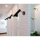 Modern Wall Light with Switch Adjustable E27 Reading Lamp Black