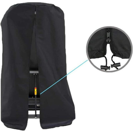 Folding Treadmill Cover with Zipper Dustproof Protective Cover, 46 x 38