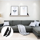 2 Pcs Heavy Duty Metal Shelf Brackets for DIY Shelves, 15 cm