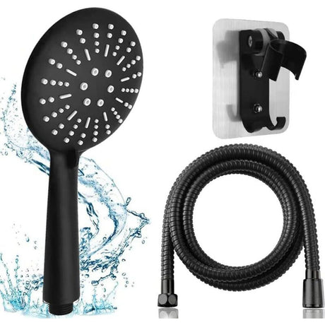 High Pressure Shower Head 3 Spray Modes with Hose, 1.5 m
