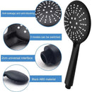 High Pressure Shower Head 3 Spray Modes with Hose, 1.5 m