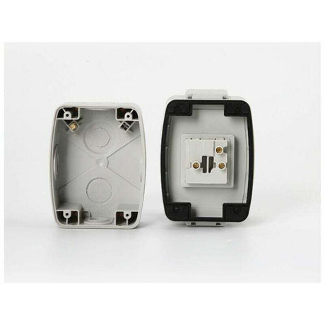 IP66 Waterproof Outdoor Wall Socket Dustproof Single Socket