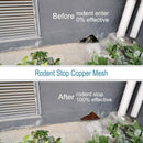 Copper Anti Rodent Mesh for Slugs Snails Mice and Birds, 6 m
