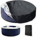 Round Spa Cover Waterproof Dustproof UV Resistant, 210 x 30 cm