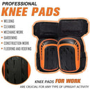 Work Knee Pads Soft Gel and Foam Padding with Anti Slip Straps