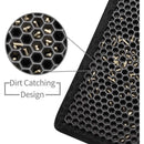 Double Layer Cat Litter Mat Black, 30 x 45 cm