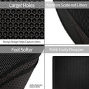 Double Layer Cat Litter Mat Black, 30 x 45 cm