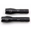 2 Pack LED Torch 1000 Lumens Zoomable Flashlight 5 Modes