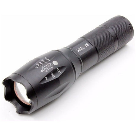 2 Pack LED Torch 1000 Lumens Zoomable Flashlight 5 Modes