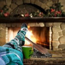 Chimney Bellows Vintage Wood Fire Blower, 30.5 x 12.5 cm