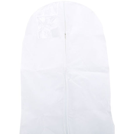 1 Pc Wedding Dress Dust Cover Breathable Non Woven Fabric White, 180 cm