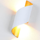 10W Spiral LED Wall Light 3000K Warm White