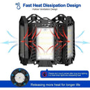 LED Garage Light 120W 12000 lm Deformable Ceiling Lamp E26 E27