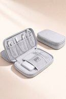 Cable Organizer Bag Grey – Travel & Storage Accessories – Compact & Portable – Water-Repellent – For Cables & Electronics