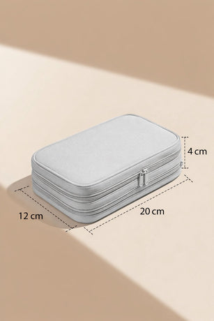 Cable Organizer Bag Grey – Travel & Storage Accessories – Compact & Portable – Water-Repellent – For Cables & Electronics