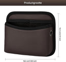 Car storage bag - 18*15*5.5 cm - Car storage bag - Storage - Universal car storage bag - Self-adhesive storage bag - Car essentials - Universal storage accessories for the car seat holder