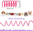 Cat Feather Sniffing Pack - Colored - 6 pieces | Cat Toys - Spring - Cat Toys - Springs - Cat Toy - Toys for Cats - Play Feather - Kittens