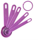 Measuring Spoon Set 5 Pieces | Kitchen Utensils | Measuring Spoon | PURPLE