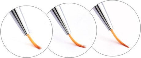 Nail Art Pens Set of 3 | Nail Brushes | GOLD