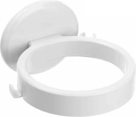 No Drilling Required Hair Dryer Holder | Hair Dryer Wall Bracket | Hair Dryer Holder | Hair Dryer Holder | Self-Adhesive | WHITE