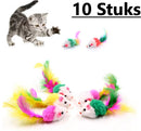 10x Plush Toy Mouse | Cat Toys | Toy Mice | Play Mouse