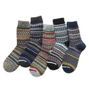 YESIMOLA Socks Womens Wool Socks Warm Thick Winter Warm Boots Cozy Cabin Crew Ladies Socks 5 Pack Socks for Women Ankle High One Size A