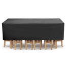 Rectangular Patio Table Cover Heavy Duty Waterproof Outdoor Furniture Set Cover 90" x 60" x 27"
